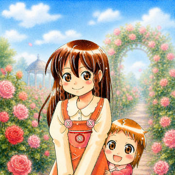 バラ満開（Roses in full bloom）