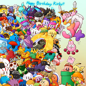Happy Birthday Kirby!!