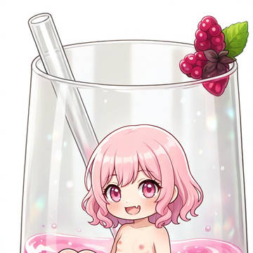 the girl who peeing juice