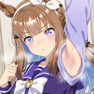 アーモンドアイ　脇