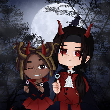 Itachi Halloween chibi 2024