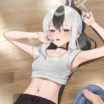 「汗拭いてくれるの?でも今臭いかも……」