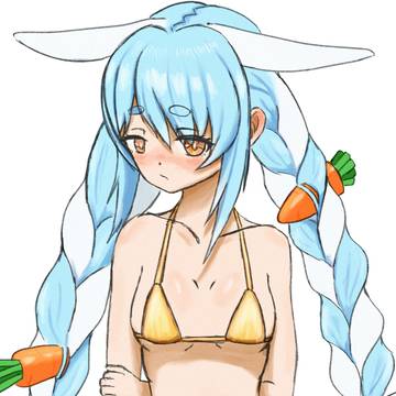 そんなに見るなぺこ…///