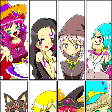 魔法使いキャラ16人！