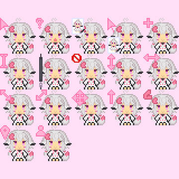 むーらんてんてー　マウスカーソル