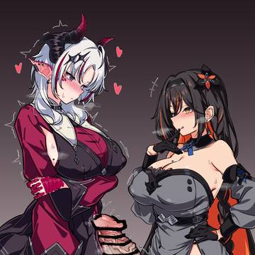 「私の腕より太くて長い……!」
