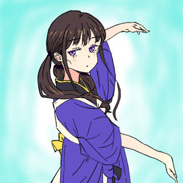 たきな模写(ガビガビ)