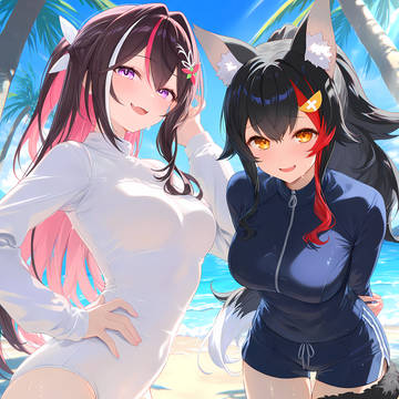 白黒の鬼畜組
