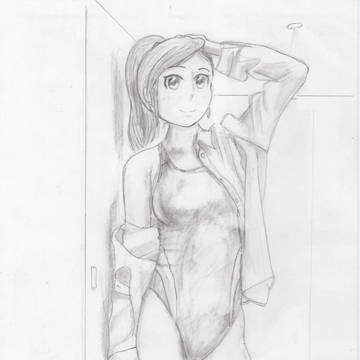 競泳水着女子