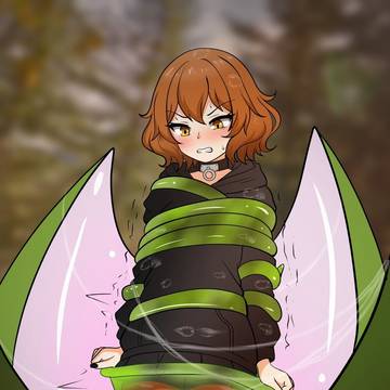 losing to a giant plant