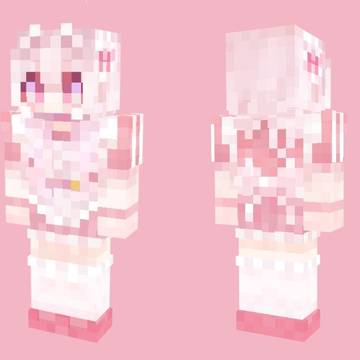 地雷系サブカルジャージの女の子のスキン　【Minecraft】