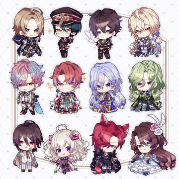 【仕事絵】ミニキャラまとめ