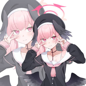 ダブルピース
