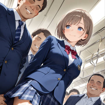 集団痴漢電車