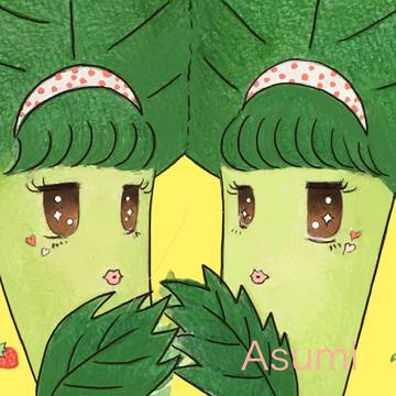 苗木ちゃん(双子コーデ)