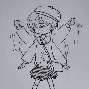 やらされてる感が強い一つ目ちゃん(笑)