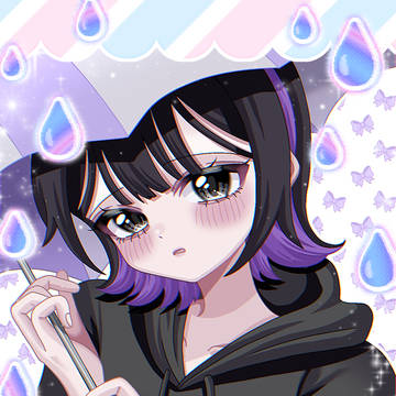 オリキャラの小雨ちゃん☔