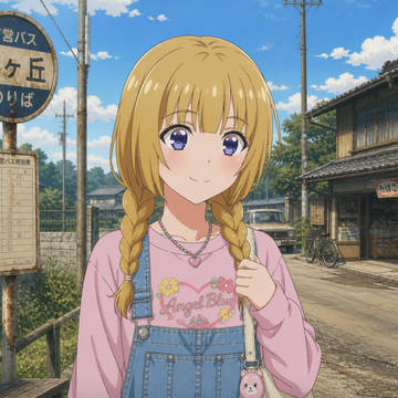 三つ編み軽井沢恵