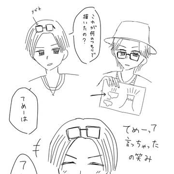 生配信のお絵描きリレー