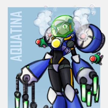 Aquatic Droid Oc