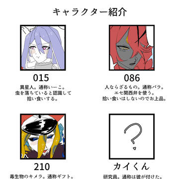 人外創作漫画（⚠️食虫）