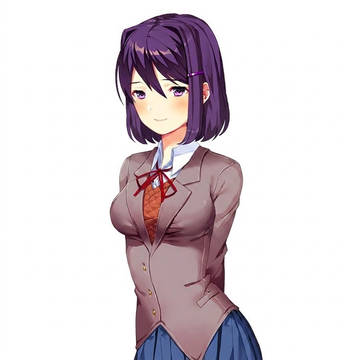 DDLC Yuri Short Hair.