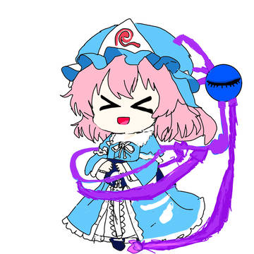 東方 西行寺幽々子