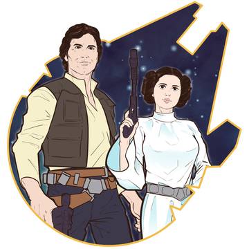 Han Solo & Leia