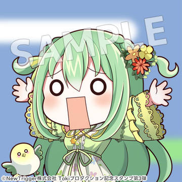 LINEスタンプ 紡葉みらい様(Tokiプロダクション)