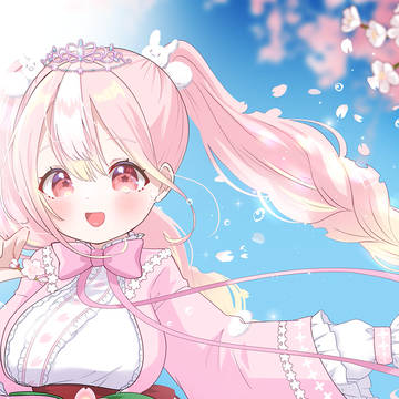 桜舞う