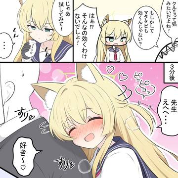 クルミとマタタビ