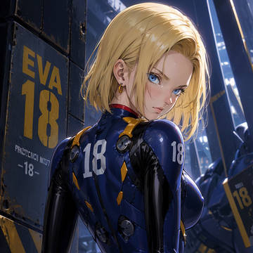 18号xプラグスーツ