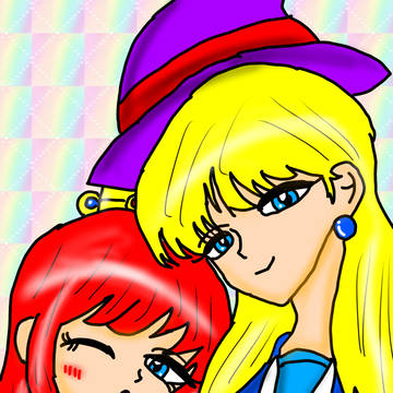 NEW 本気で描いたウィッタ&シェリー