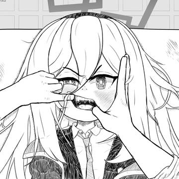 Kei's mouth inspection