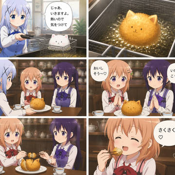 ティッピーの丸揚げ コミカライズver.
