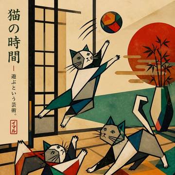 猫の時間|遊び