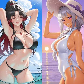 OC女子レスラーのバカンス＆プライベート
