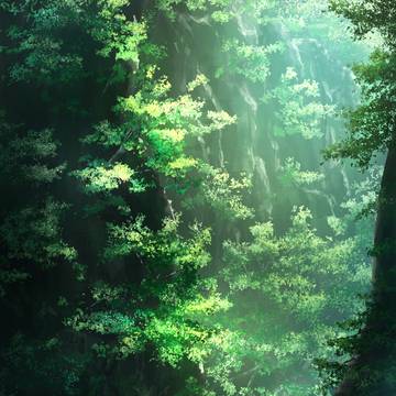 静かな山奥