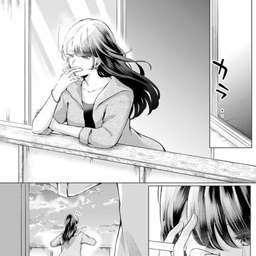 【創作百合】朝焼けとシガーキス