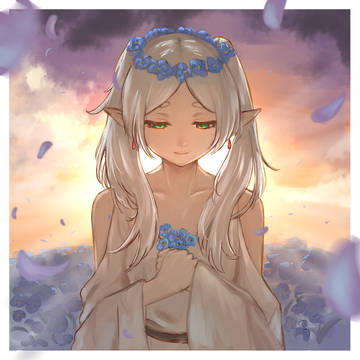 花畑を出す魔法