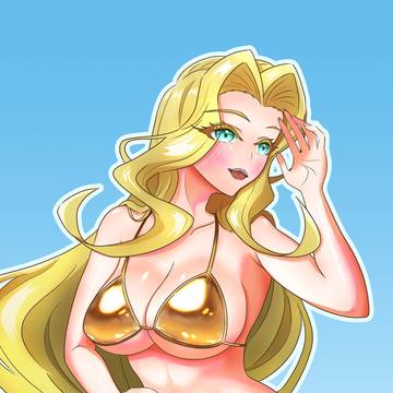 美杉美々美　金ビキニ