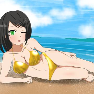 GW 金ビキニコハル