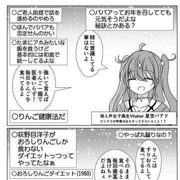 りんご一個で年齢を詐称してるVtuber