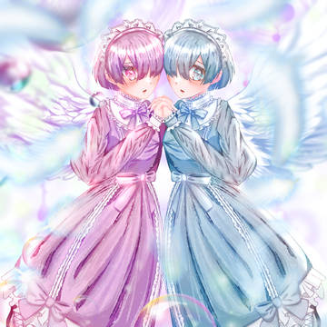 「レム、レム」「姉様、姉様」