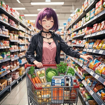 アメリア at スーパーマーケット