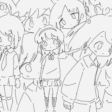 落書き！