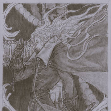 alucard commission art