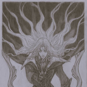 alucard commission art