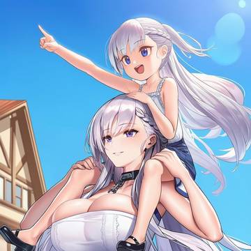 Mother and daughter outing