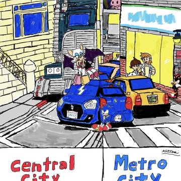 Central City to Metro City